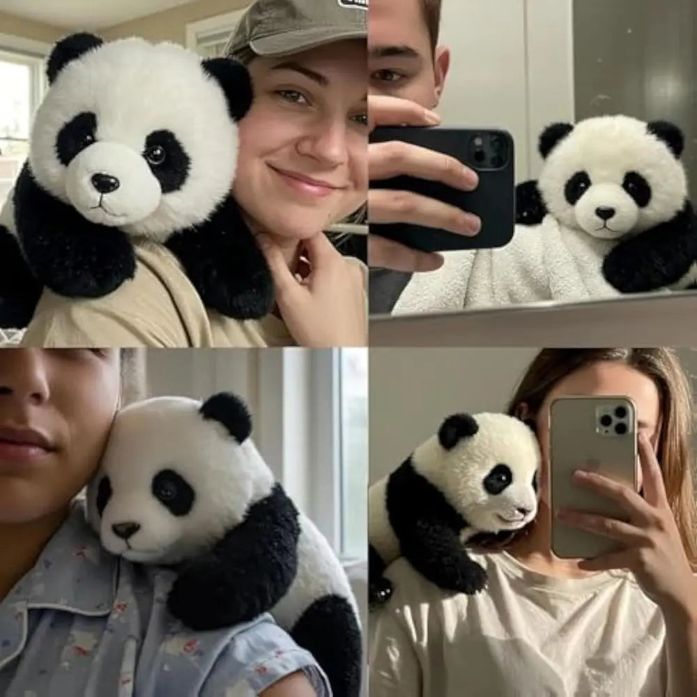 Panda Hugmotion You Emotional Engine Plushtoy That Hugs You Back Panda Plushtoy for Emotional Support Panda Plush Toy