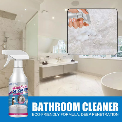 60ML Multi-Purpose Bathroom Cleaner Spray - Powerful Stain Remover, Quick Mold & Limescale Removal for Toilets & Surfaces