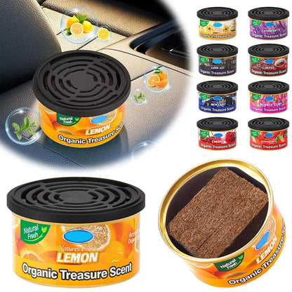 Long-Lasting  Air Freshener Can Odor Neutralizer Assorted Scents For Home Non-Toxic Car Fresh Scent Car Fragrance