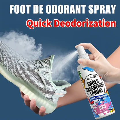 JOKJOK Shoe & Sneaker Deodorizer Spray - Fast-Acting, Long-Lasting Freshness, All-in-One Formula for Sneakers, Shoes, Car & Home