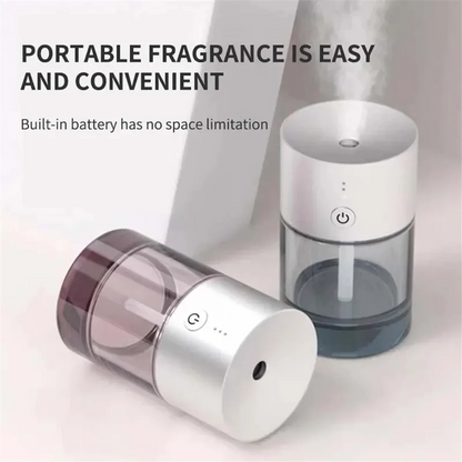 A42F  Car Air Freshener USB Rechargeable Essential Oil Diffuser Room Fragrance Diffuser Cool Mist Humidifier Scent Machine,A
