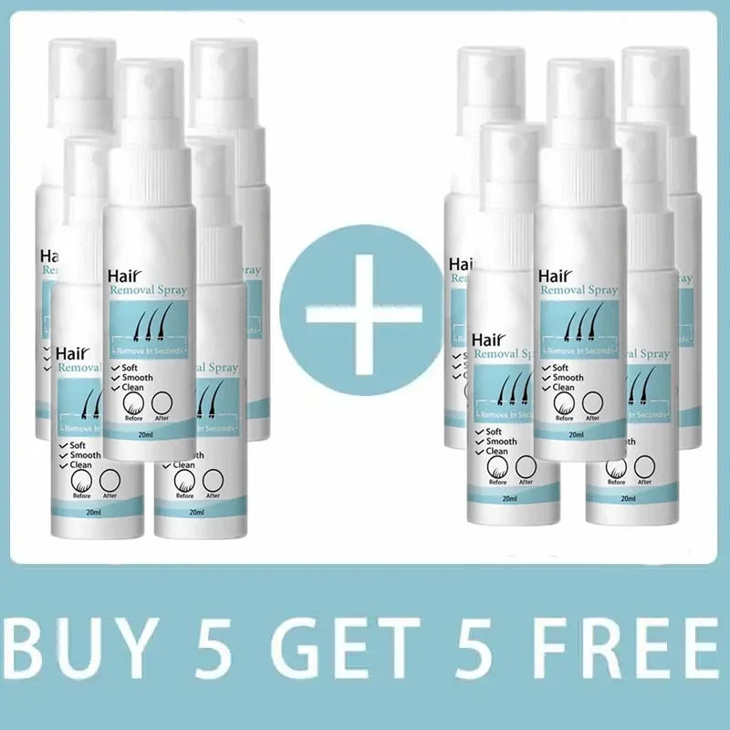 Permanent Hair Removal Spray Painless Hair Remover for Ladies Armpit Legs Arms Hair Growth Inhibitor Depilatory Body Cream Care