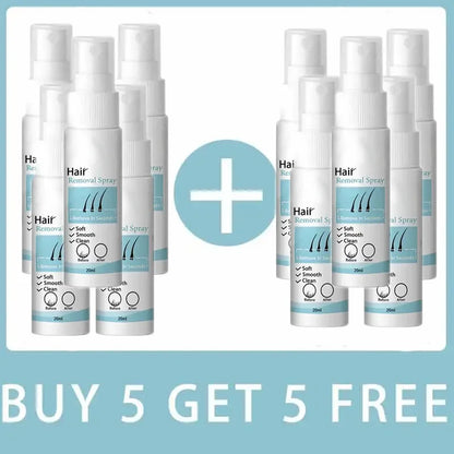 Permanent Hair Removal Spray Painless Hair Remover for Ladies Armpit Legs Arms Hair Growth Inhibitor Depilatory Body Cream Care