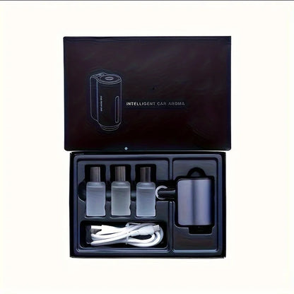 Car Air Purifiers Purifier Humidifier Freshener Essential Diffuser Fragrance Aroma AI Aromatherapy Perfume Oil Ionizer Generator