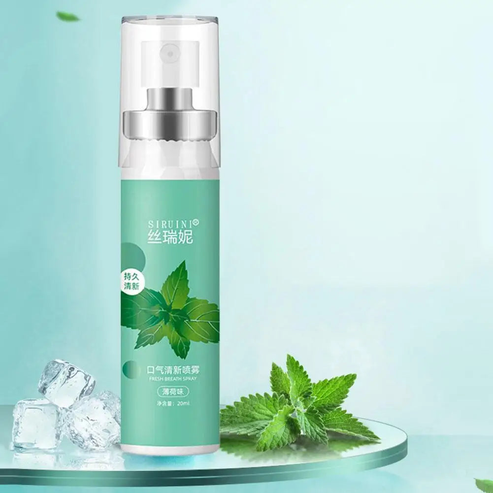 20ml Peach Mint Flavor Oral Fresh Spray Fresh Breath Carry It With You For Long-lasting Fragrance And Mouth Spray Oral Freshener