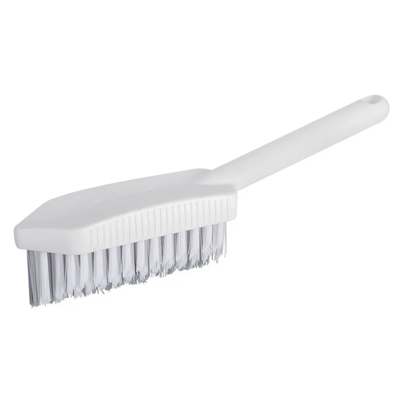 1 Pcs Bathroom Floor Brush Bathroom Space Cleaning Brush Cleaning Floor Washing Wall White