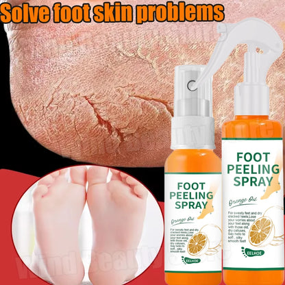 Herbal Anti Crack Foot Cream Spray Heel Cracking Repair Products Exfoliation Dead Skin Removal Softening Moisturize Smooth Care