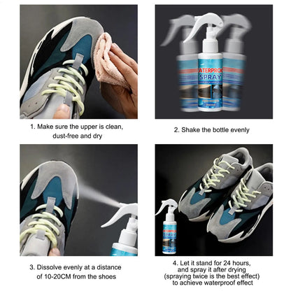 120ml Waterproof Spray for Shoes Tennis Shoe Protector Spray Shoe Stain Protector Spray Shoe Protection Tool for Sneakers