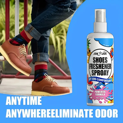 JOKJOK Shoe & Sneaker Deodorizer Spray - Fast-Acting, Long-Lasting Freshness, All-in-One Formula for Sneakers, Shoes, Car & Home