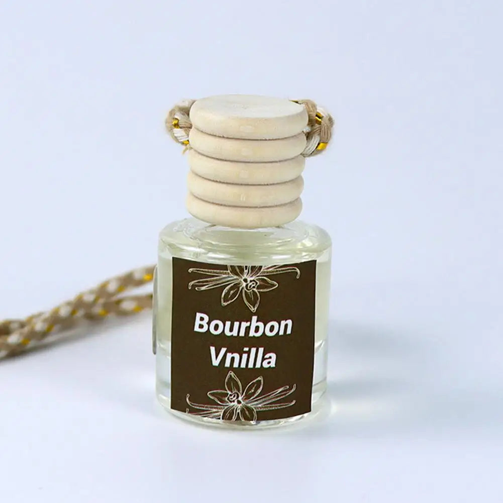 Car Perfume Pendant Air Freshener Hanging Perfume Empty Bottle Auto Interior Rearview Mirror Lace Pendant Car Decoration