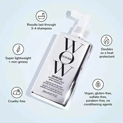 Hair spray silky gloss repair damaged hair follicles 200ml suitable for curly wavy or curly hair boys and girls