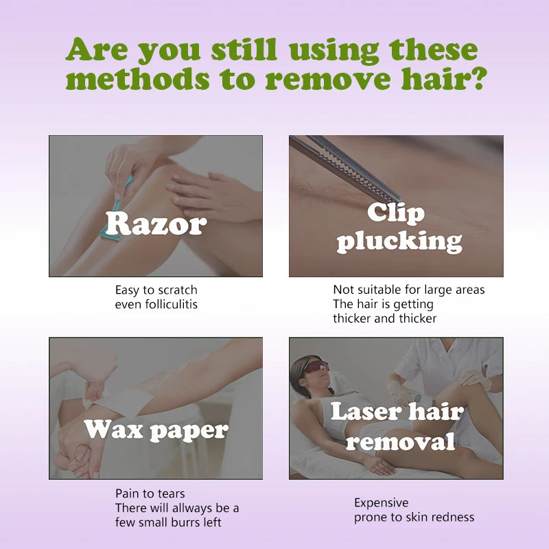 Permanent Hair Removal Spray Painless Armpit Legs Arms Hair Remover Hair Growth Inhibitor Depilatory Nourishing Repair Body Care