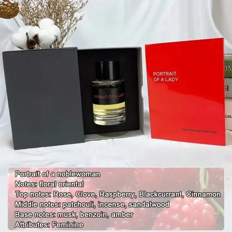 100ml Brand Portrait of a noblewoman Women Perfume Lasting Woody Flora Cologne Men Fragrance Pheromone Dating Everyday Perfume