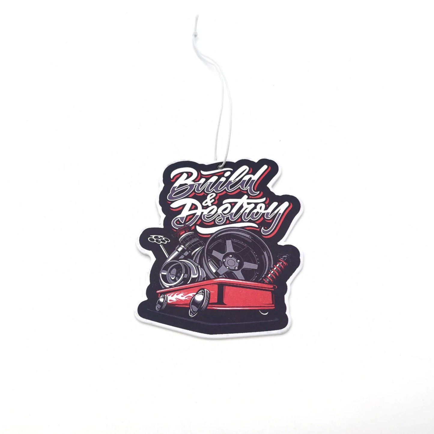 Car Air Freshener Sex Girl Hanging Rearview Mirror Perfume Flavoring Turbo Brake Disc Shock Absorber Solid Paper JDM Accessories