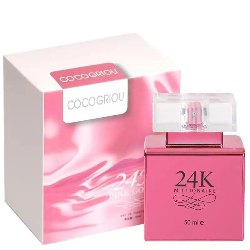 24k Women's Perfume Intoxicated Fresh Lasting Natural And High-Grade Gift Perfume Attract the Opposite Sex Perfume