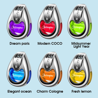 Car Air Freshener Fragrance Car Interior Air Vent Creative Diffuser Lasting Pendant Aromatherapy For Auto Smell Perfume Scent