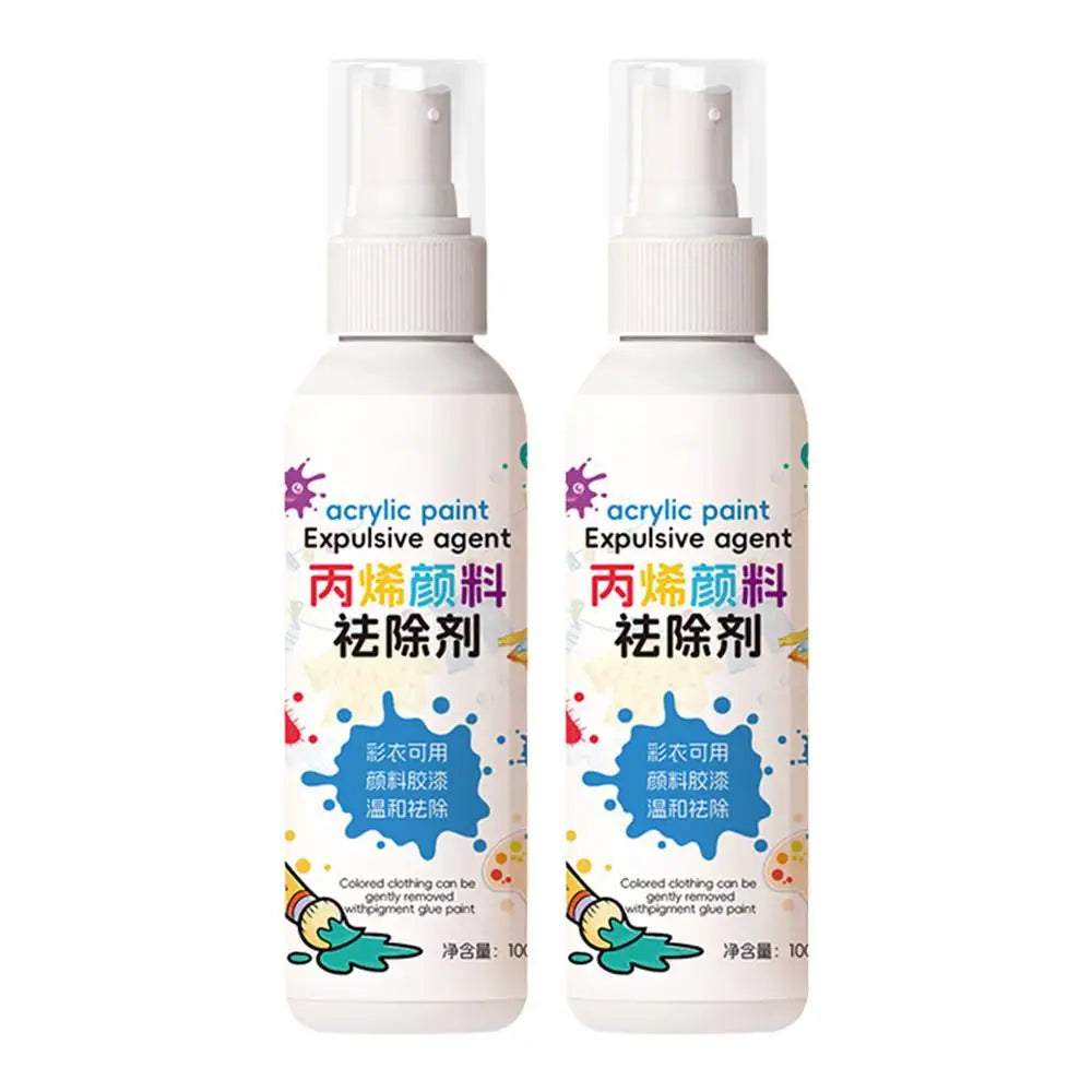 2pcs Stain Eater Spray Clothes Dirt Removal Spray Powerful Stain Cleaner for Clothes Leather Furniture Kitchen Bathroom Car