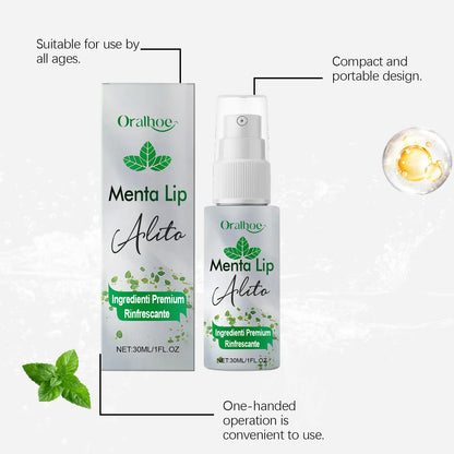 Mint Mouth Freshener Spray Oral Spray Remove Bad Breath Long Lasting Freshens Breath Refreshing Oral Care Products 30ml