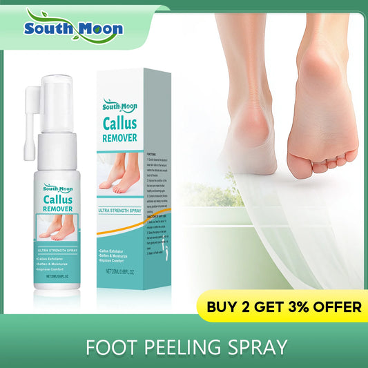 Foot Peeling Spray Instantly Remove Dead Skin Calluses Moisturizing Nourishing Dry Cracked Rough Heels Exfoliating Foot Serum