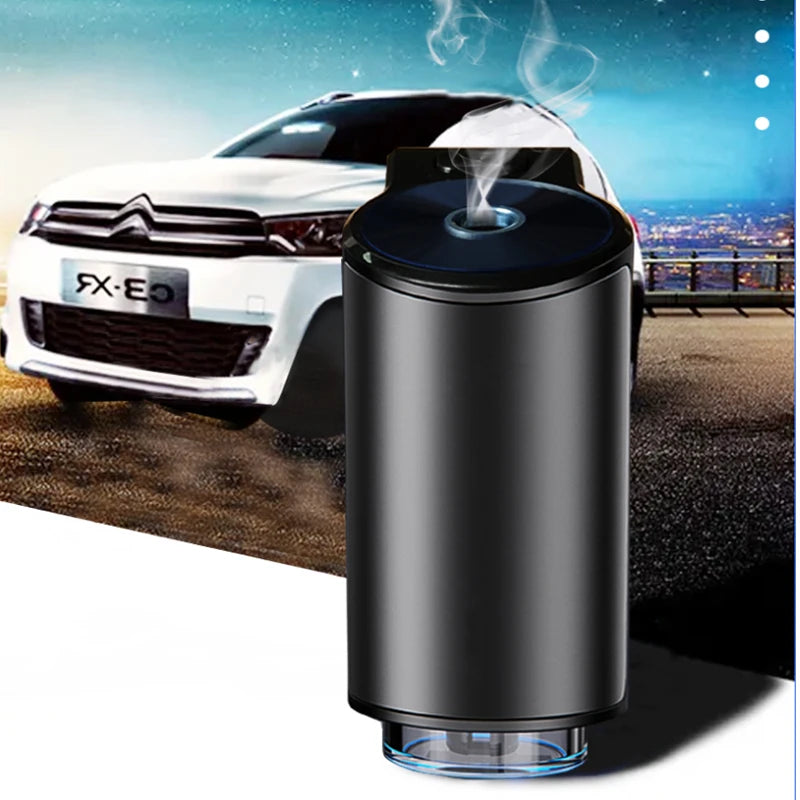 Car Air Freshener Electric Auto Air Diffuser Aroma Car Air Vent Essential Oil Mist Grain Oil Aromatherapy Perfume Fragrance