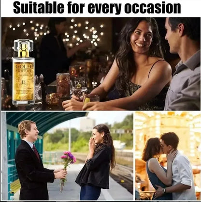 Gilded Long Lasting Pheromones Perfume Spray Dating Floral Fragrance Perfume Unisex Charm Attract Opposite Sex Eau De Toilette