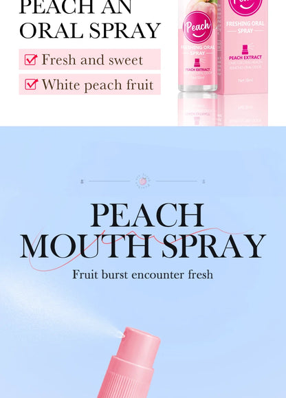 18ML Lemon Oral Fresh Mouth Spray Fresh Breath Eliminate Bad Breath Spray Deodorant Persistent Protable Fragrance No Alcohol