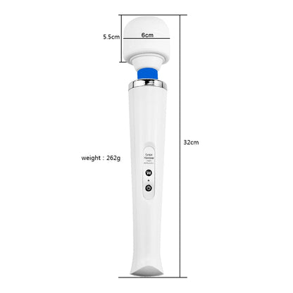 Multifunction Electric Body Massager 10 Speed Vibrations for Back/Neck/Leg Pain Muscle Pain Relief Deep Tissue Massage Stick