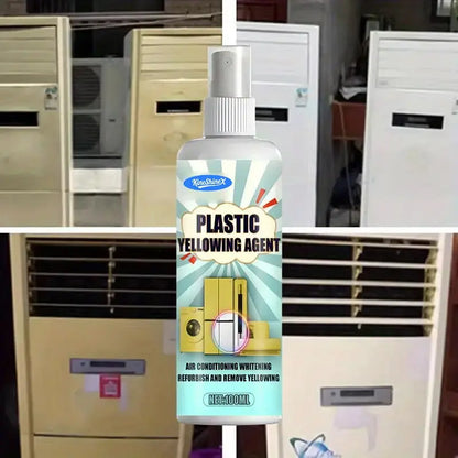 Plastic Refresh Spray Effective Whitening & Stain Removal Car Interior Cleaner Air Conditioning Deicer Screen Cleaning Solution