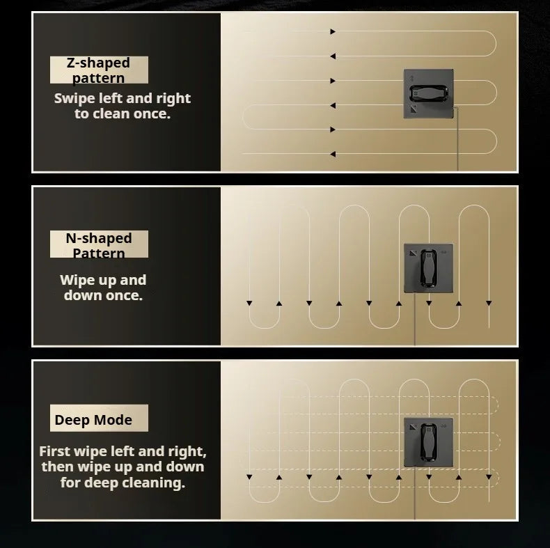 Window Cleaning Robot Battery-Four Spray Heads,Automatic Window Cleaner,Smart Home For Clean Glass,Home,Tile To Clean Tiles