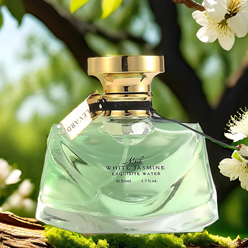 Jasmine Perfume For Women New White Jasmine Scent Natural Lasting Fresh Delicate Floral 50ml Musk Elegant Diamond-shaped Bottle