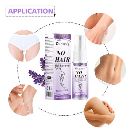 Permanent Hair Removal Spray Painless Armpit Legs Arms Hair Remover Hair Growth Inhibitor Depilatory Nourishing Repair Body Care