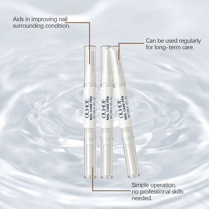 Nail Growth Serum Liquid Anti Paronychia Strengthener Moisture Nourishing Prevent Agnail Repair Damaged Cracked Nails Care Pen