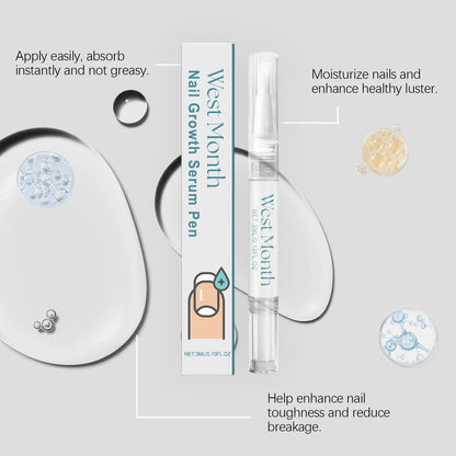 Nail Care Pen Deeply Nourishing Repairing Damaged Nails Surface Promote Nail Growth Reduce Dryness Strengthen Nail Cuticle Oil