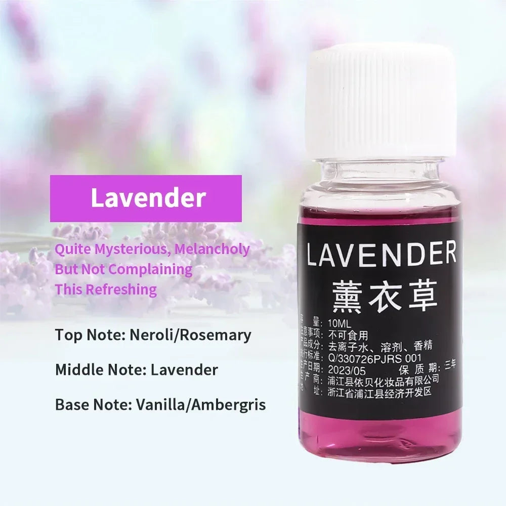 10ml Air Freshener Car Perfume Refill Natural Plant Essential Oil Aroma Diffuser Fragrance Humidifier Essential Oil Freshener