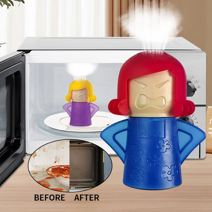 Microwave Cleaner Refrigerator Baking Oven Cleaning Cute Creative Shape Spray Type to Remove The Smell of Kitchen Gadgets
