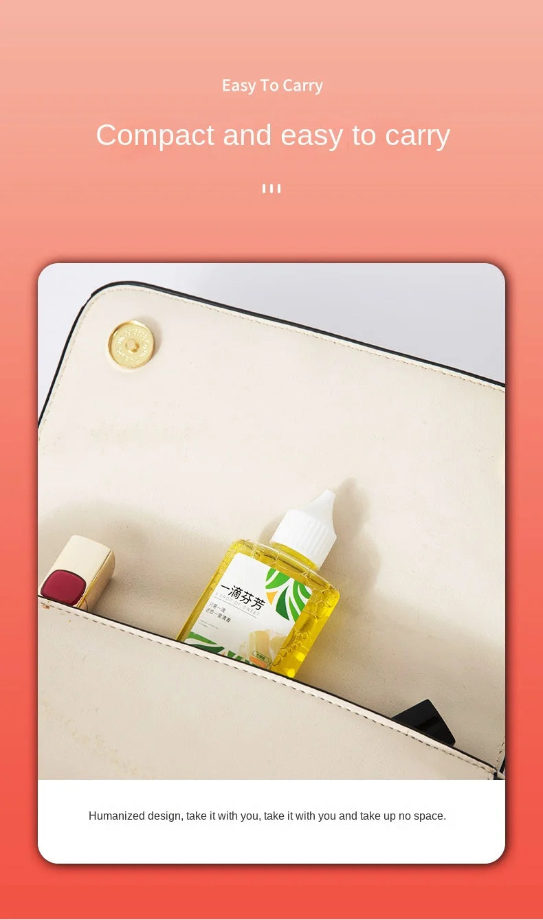 50ML A Drop of Fragrance Freshener Air Freshener Household Deodorizer for Bathroom Diffusion Long-lasting Freshness Detergent