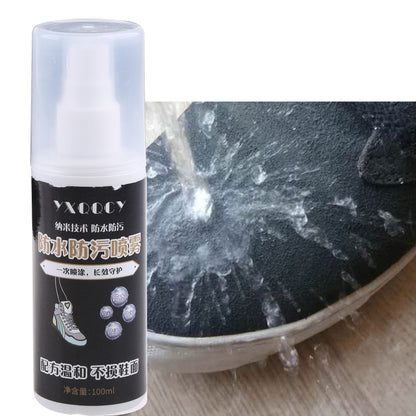 Water & Stain for Shoes 100ML Spray-Waterproof to Protect: White Sneakers,Suede,Leather,Mesh,Canvas More