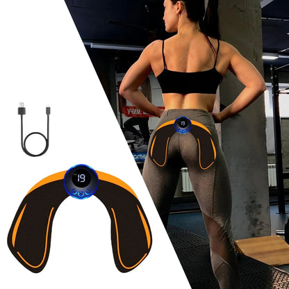Hips Massager Shaping Device for Hip Lifting and Training Intelligent Electric Device for Weight Loss and Slimming Trainer