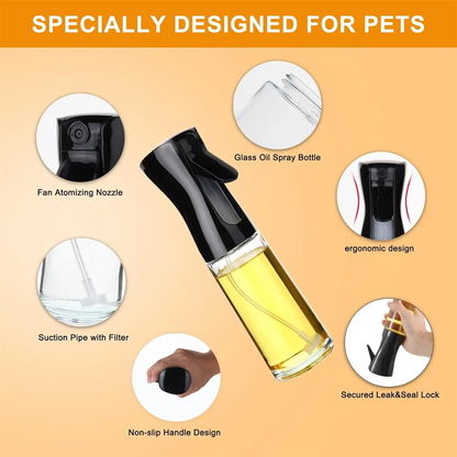 Kitchen Oil Atomiser, Olive Oil Spray Bottle,Sprayer for Cooking, Outdoor Grilling,Sprays Cooking Sauces and Vinegar Varieties