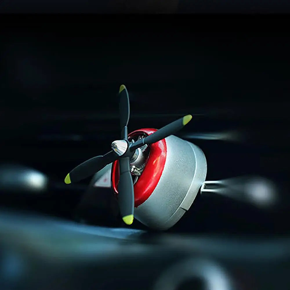 Car Air Freshener Rotating Propeller Automotive Air Outlet Fan Diffuser Automotive Fragrance Decoration For Most Cars Air Vent