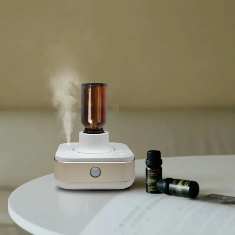 New Innovation Air cleaner Freshener Machine Infrared Automatic Smart spray Inverted Waterless Essential oil Aroma Diffuser