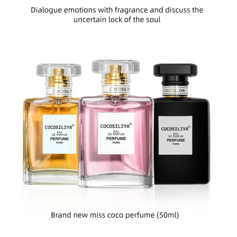 50ml Perfume For Women 50ML Perfume Long-Lasting Fragrance Light Fresh Scent Fragrance Unique Niche Everyday Elegance Perfume