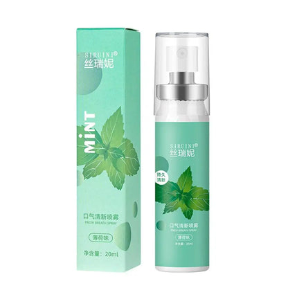 20ml Peach Mint Flavor Oral Fresh Spray Fresh Breath Carry It With You For Long-lasting Fragrance And Mouth Spray Oral Freshener