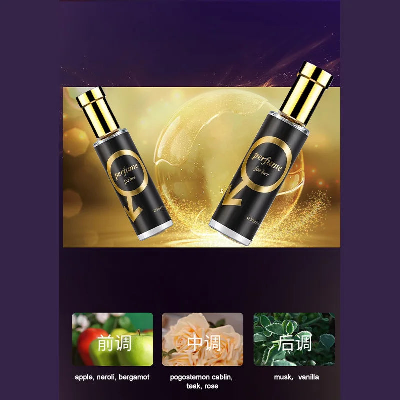 Pheromone Midnight Temptation Perfume Unisex Irresistible Tempting Couple Perfume Attract Opposite High-end Pheromone Perfume