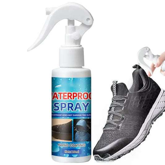 120ml Waterproof Spray for Shoes Lasting Fabric Shoe Protector Spray Nano Protection Shoe Stain Protector Spray for Sneakers