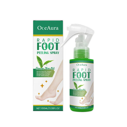Foot Peeling Spray Improve Heel Cracking Repair Cough Dryness Rermove Dead Skin Exfoliation Antiperspirant Foot Moisture Spray