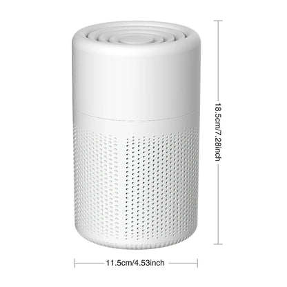 Household Air Purifier Portable Air Cleaner Mini Desktop Air Purifier With HEPA Filter Air Freshener Air Cleaner For Home Office
