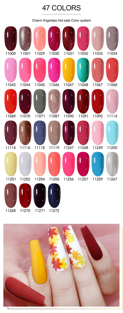 NAILCO 2025 Winter 15ML Gel Nail Polish Nails Semi-permanent UV Varnish High Quality Glass Bottle Nail Art Polish For Manicure