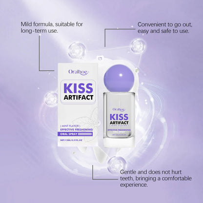 Breath Freshener Spray Mint Flavor Removal Halitosis Plaque Stains Fresh Oral Care Female Male Portable Breath Mouth Care Spray