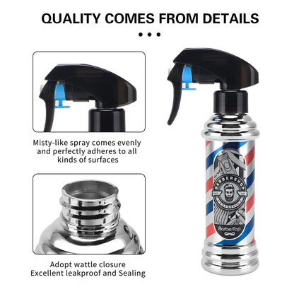 Water Sprayer for Hair Salon Hairdressing Spray Bottle Professional Barber Hairdresser Haircut Tools Barbershop Styling Accessor